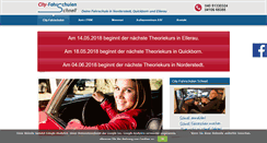 Desktop Screenshot of cityfahrschulen.de